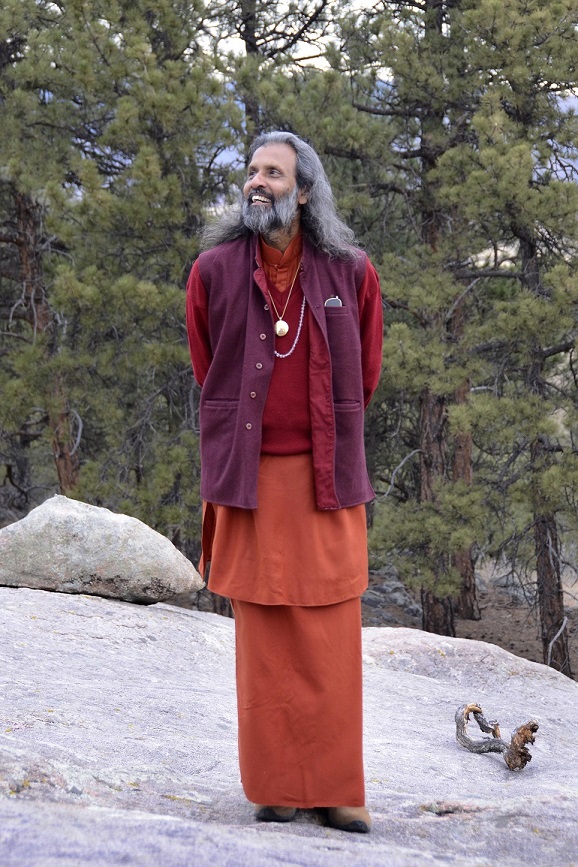 Swami in mountains..